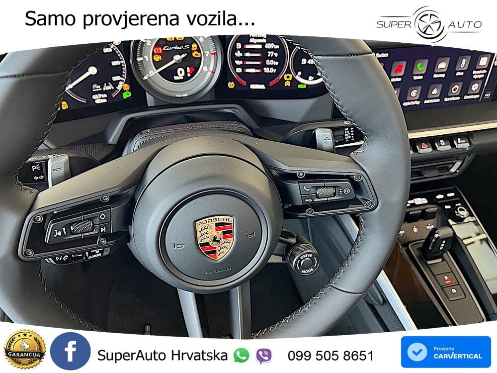 Porsche 911 Turbo S Cabriolet 3.8 (650 KS) PDK LED+GR SJED+ACC