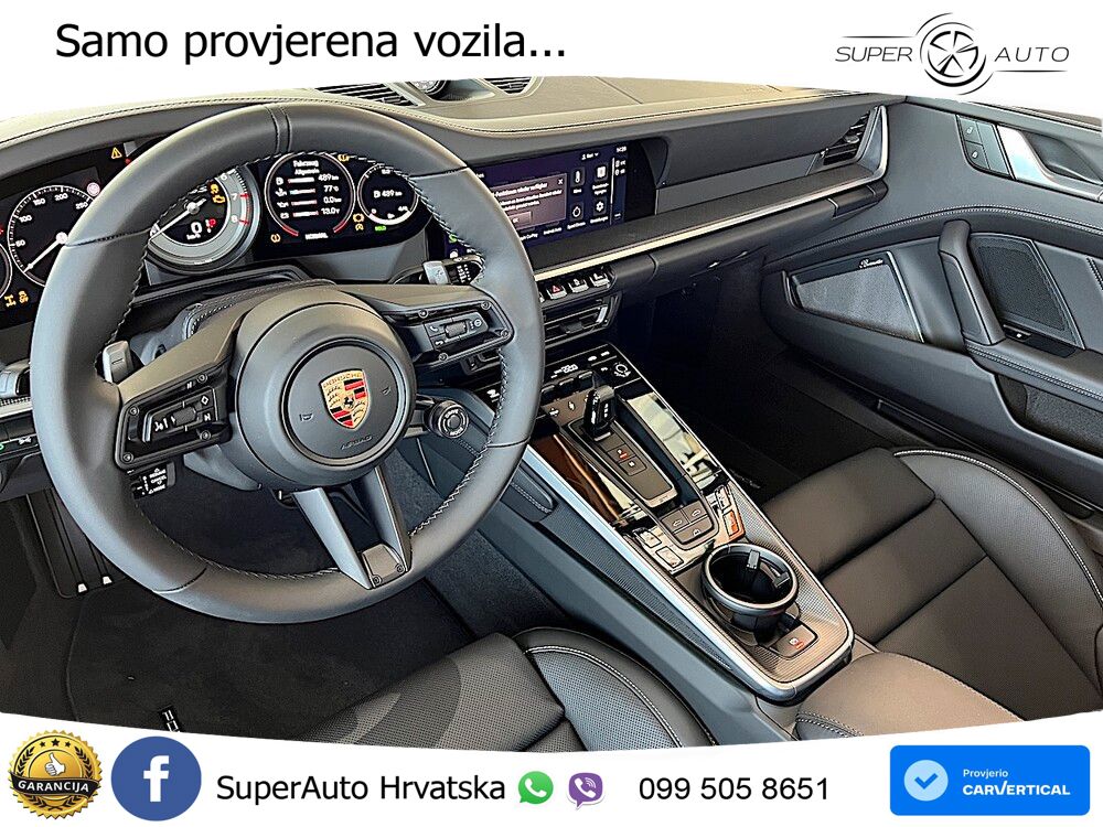 Porsche 911 Turbo S Cabriolet 3.8 (650 KS) PDK LED+GR SJED+ACC