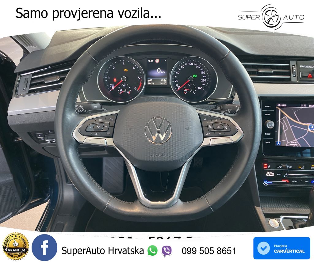 Volkswagen Passat Variant 2.0 TDI (150 KS) DSG Business LED+GR SJED+ACC