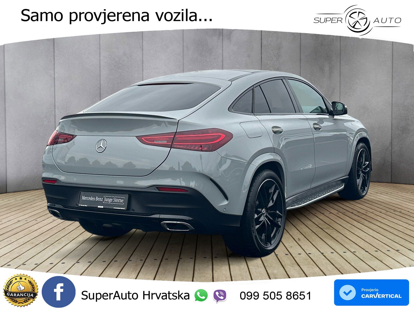Mercedes GLE Coupe 450d (367 KS) EQ Boost 4MATIC 9G-TRONIC AMG ACC+HEAD+GR SJED+360+PANO