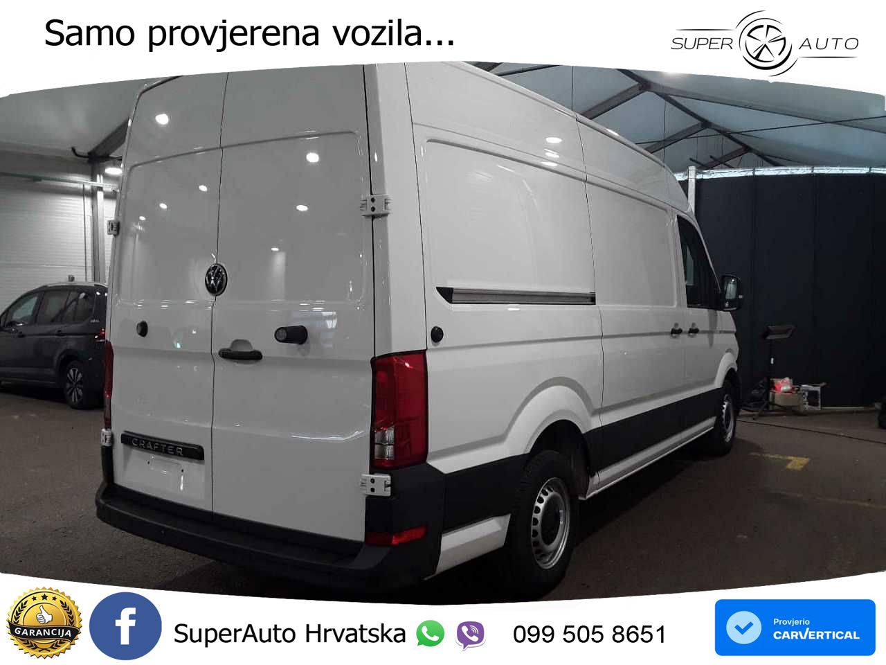 Volkswagen Crafter Kasten mittlerer Radstand Kam. PDC SitzH 140 KS