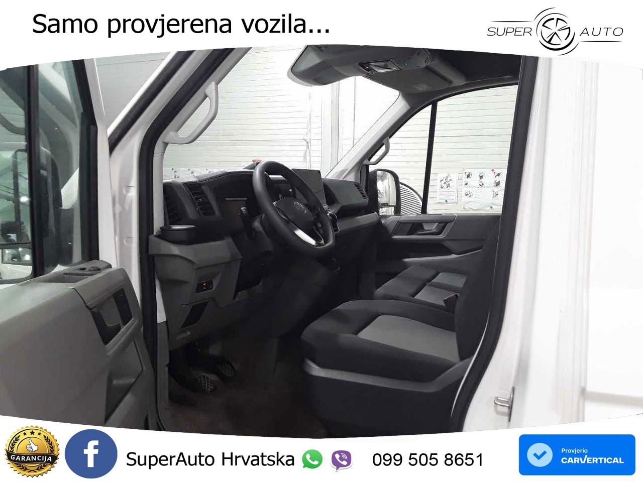 Volkswagen Crafter Kasten mittlerer Radstand Kam. PDC SitzH 140 KS