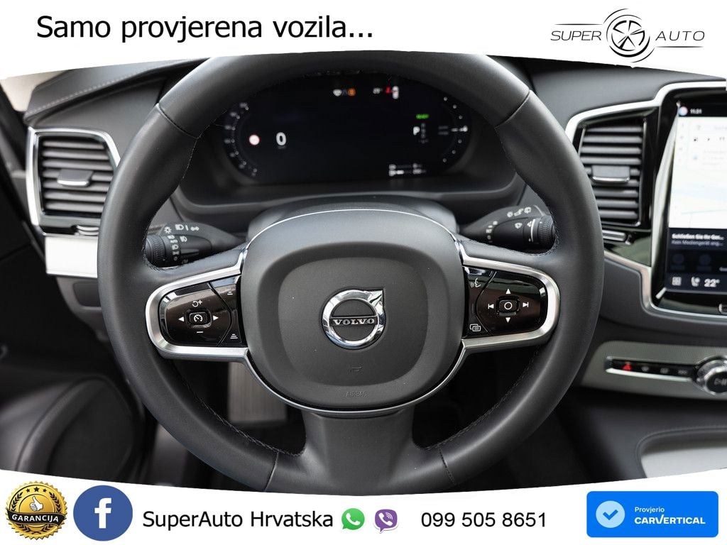 Volvo XC90 2.0 T8 AWD Automatic ZRAČNI+ACC+GR SJED+KAM+PANO
