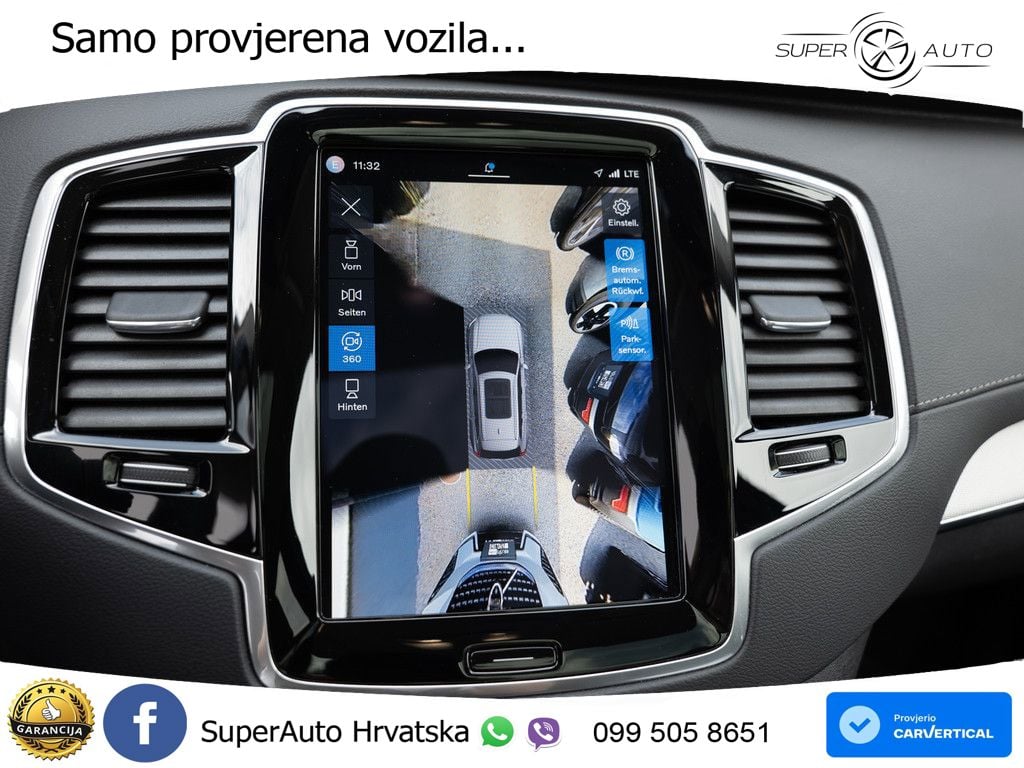 Volvo XC90 2.0 T8 AWD Automatic ZRAČNI+ACC+GR SJED+KAM+PANO