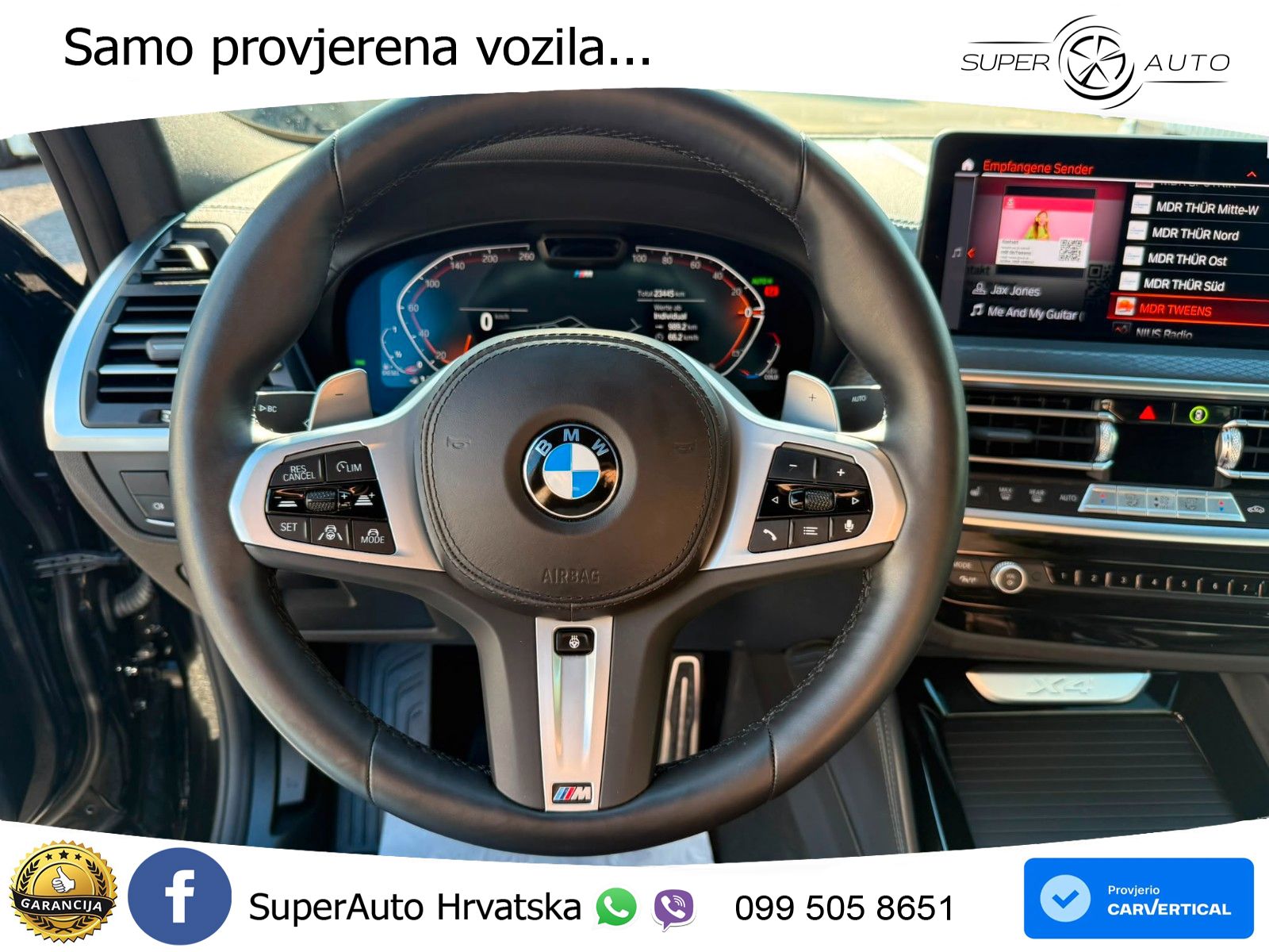BMW X4 30d (286 KS) xDrive Steptronic M Sport LED+GR SJED+ACC