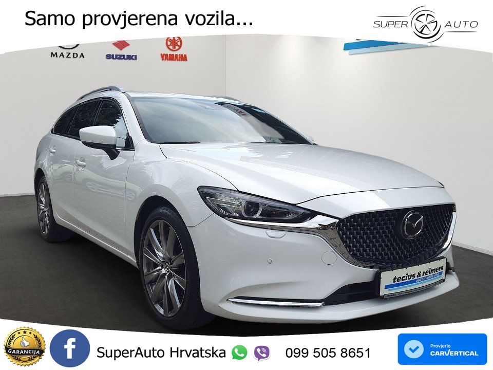 Mazda 6 Sport Combi 2.5 SKYACTIV-G (194 KS) SKYACTIV-Drive MATRIX+GR SJED+KAM