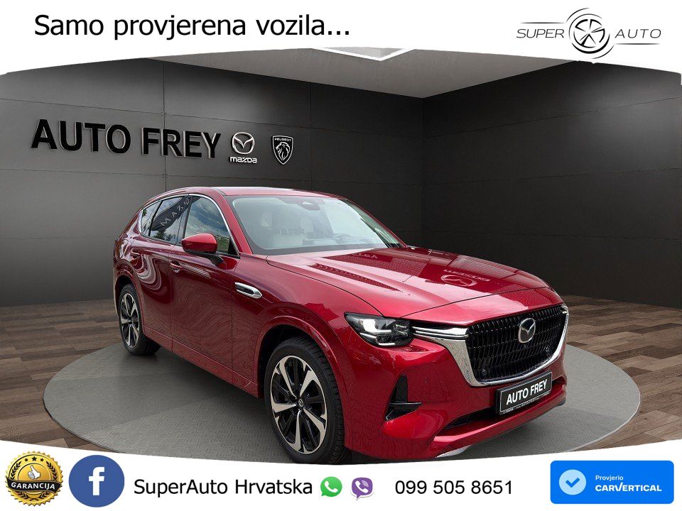 Mazda CX-60 2.5 e-Skyactiv (328 KS) AWD Automatic MATRIX+GR SJED+KAM