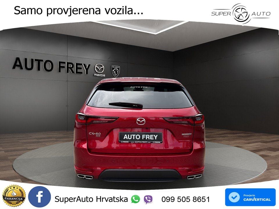 Mazda CX-60 2.5 e-Skyactiv (328 KS) AWD Automatic MATRIX+GR SJED+KAM