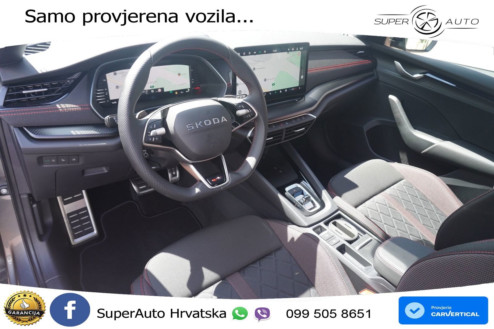 Škoda Octavia Combi RS 2.0 TSI (265 KS) DSG LED+GR SJED+ACC