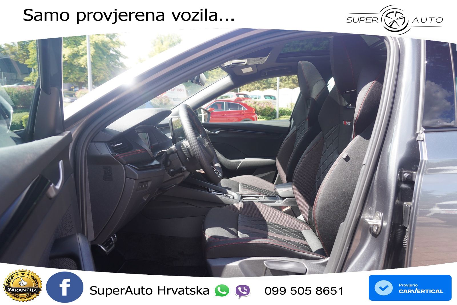 Škoda Octavia Combi RS 2.0 TSI (265 KS) DSG LED+GR SJED+ACC