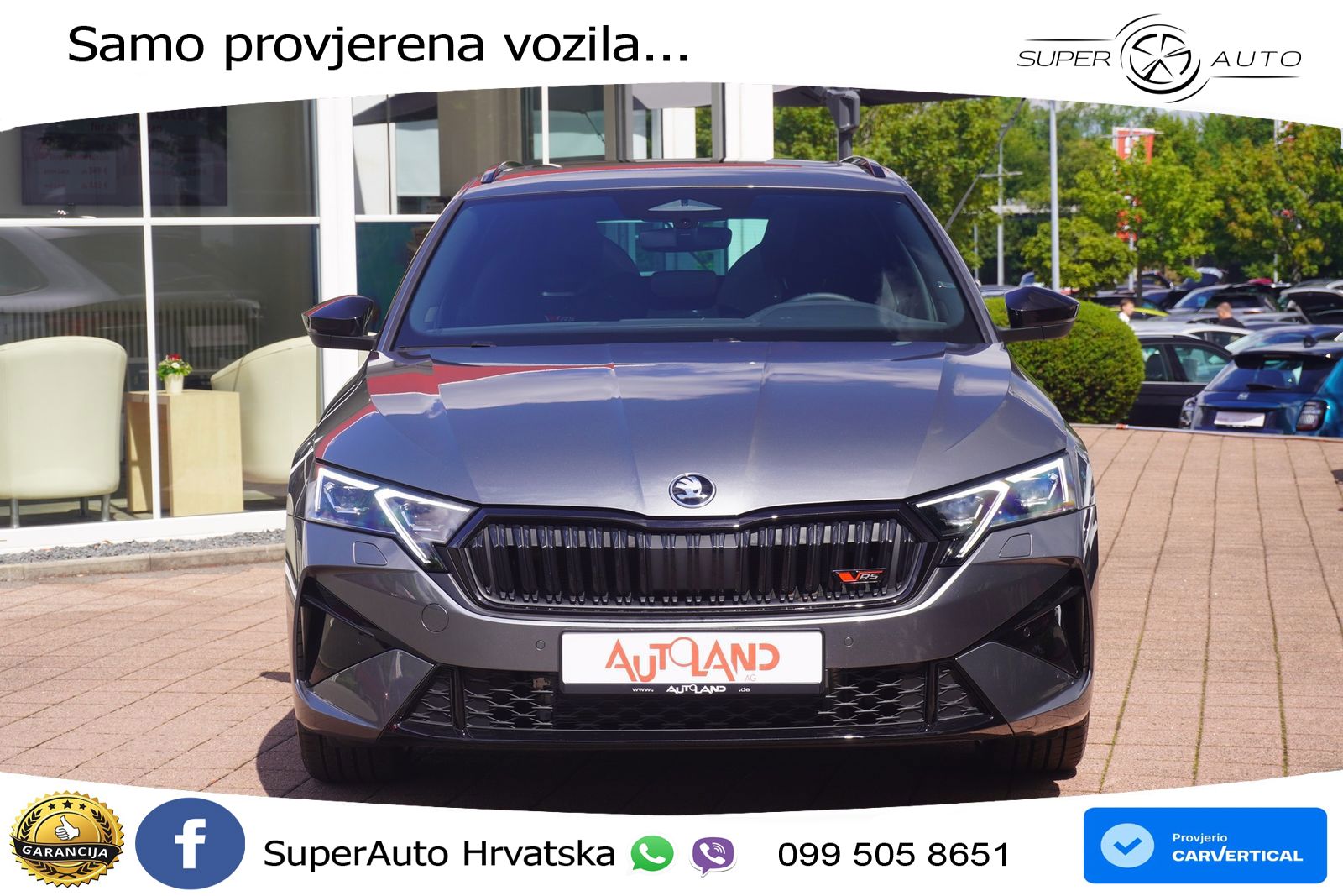 Škoda Octavia Combi RS 2.0 TSI (265 KS) DSG LED+GR SJED+ACC