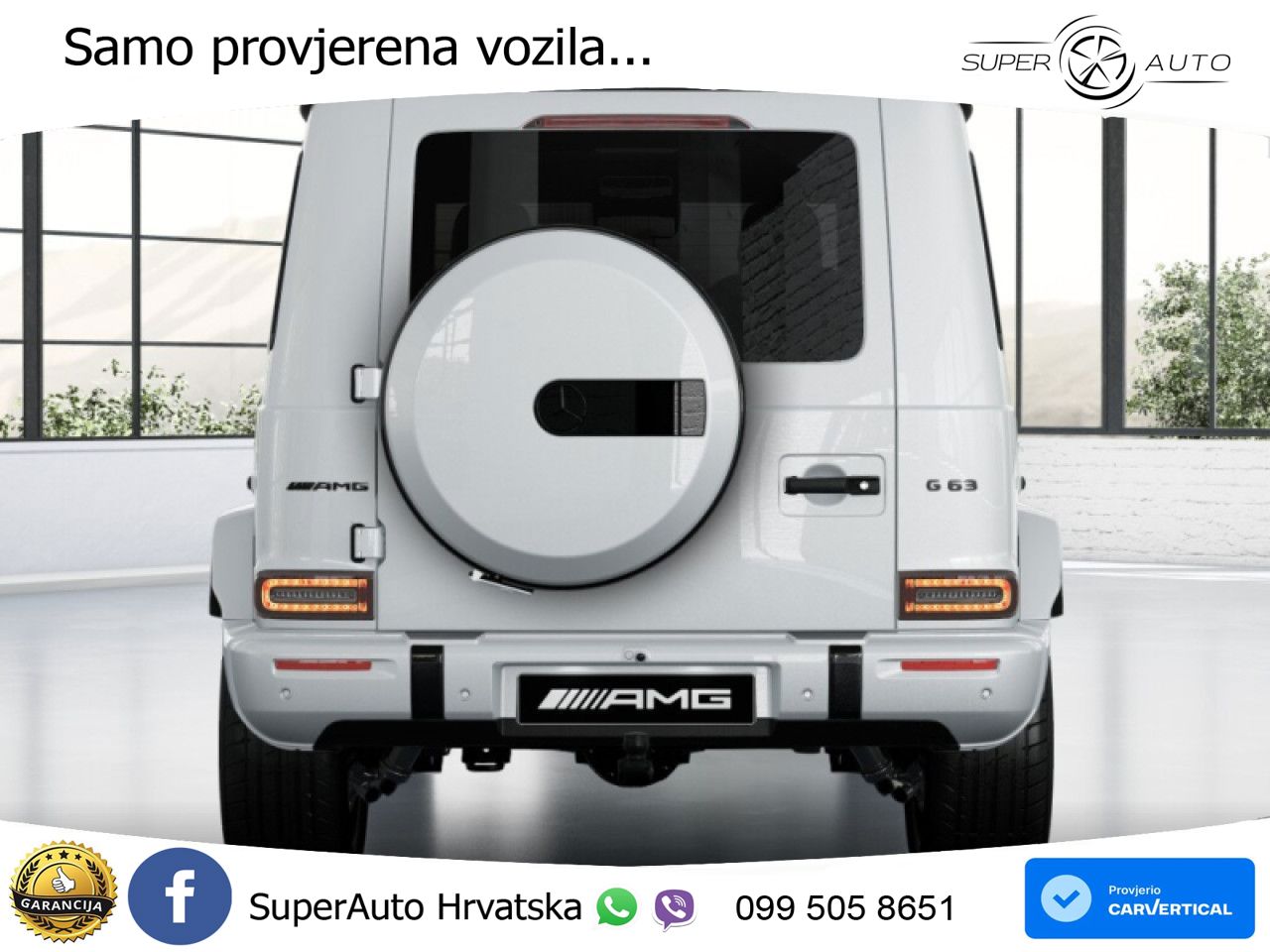 Mercedes AMG G 63 Long V8 (585 KS) 4MATIC 9G-TRONIC AMG SPEEDSHIFT TCT