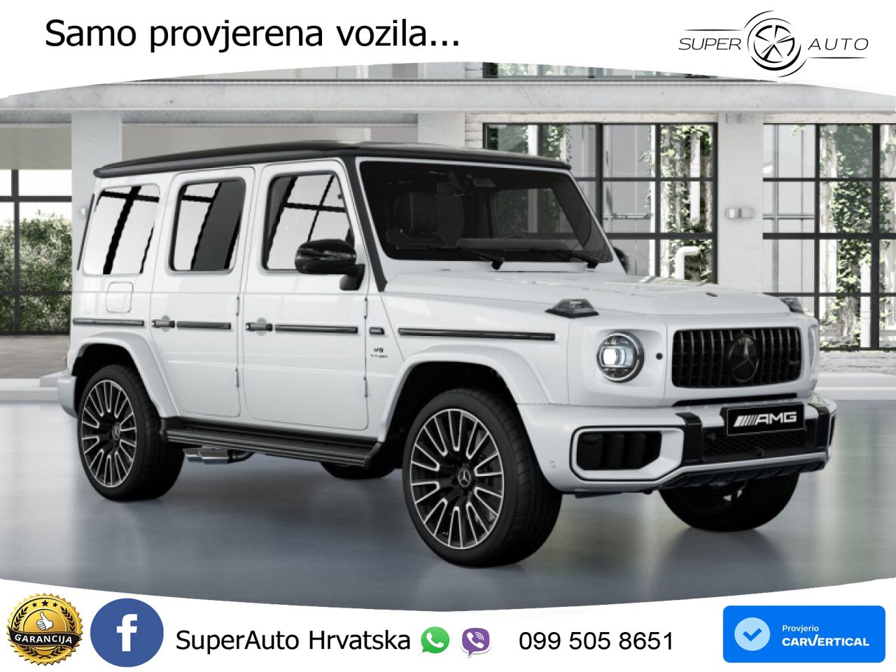 Mercedes AMG G 63 Long V8 (585 KS) 4MATIC 9G-TRONIC AMG SPEEDSHIFT TCT