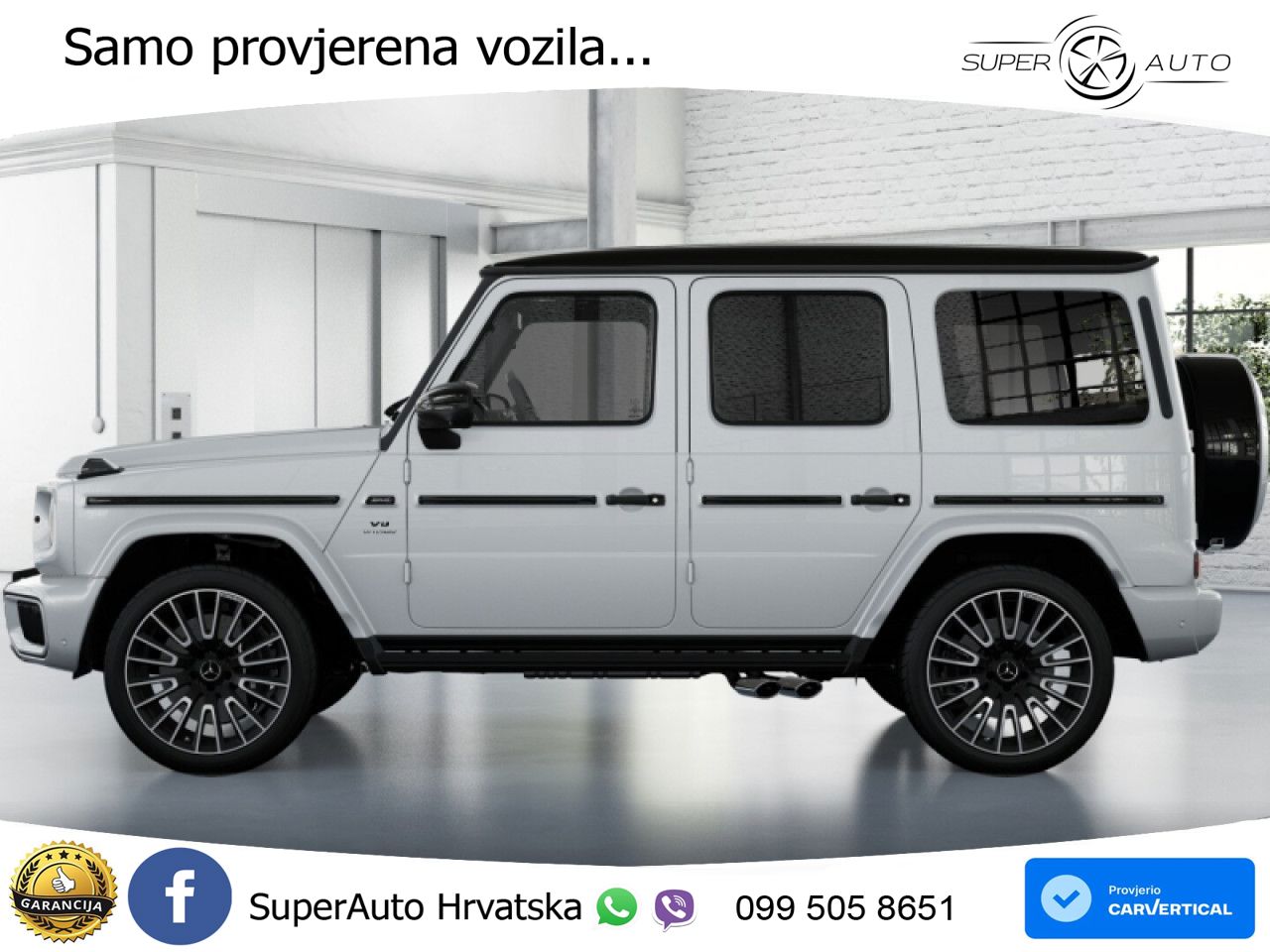 Mercedes AMG G 63 Long V8 (585 KS) 4MATIC 9G-TRONIC AMG SPEEDSHIFT TCT