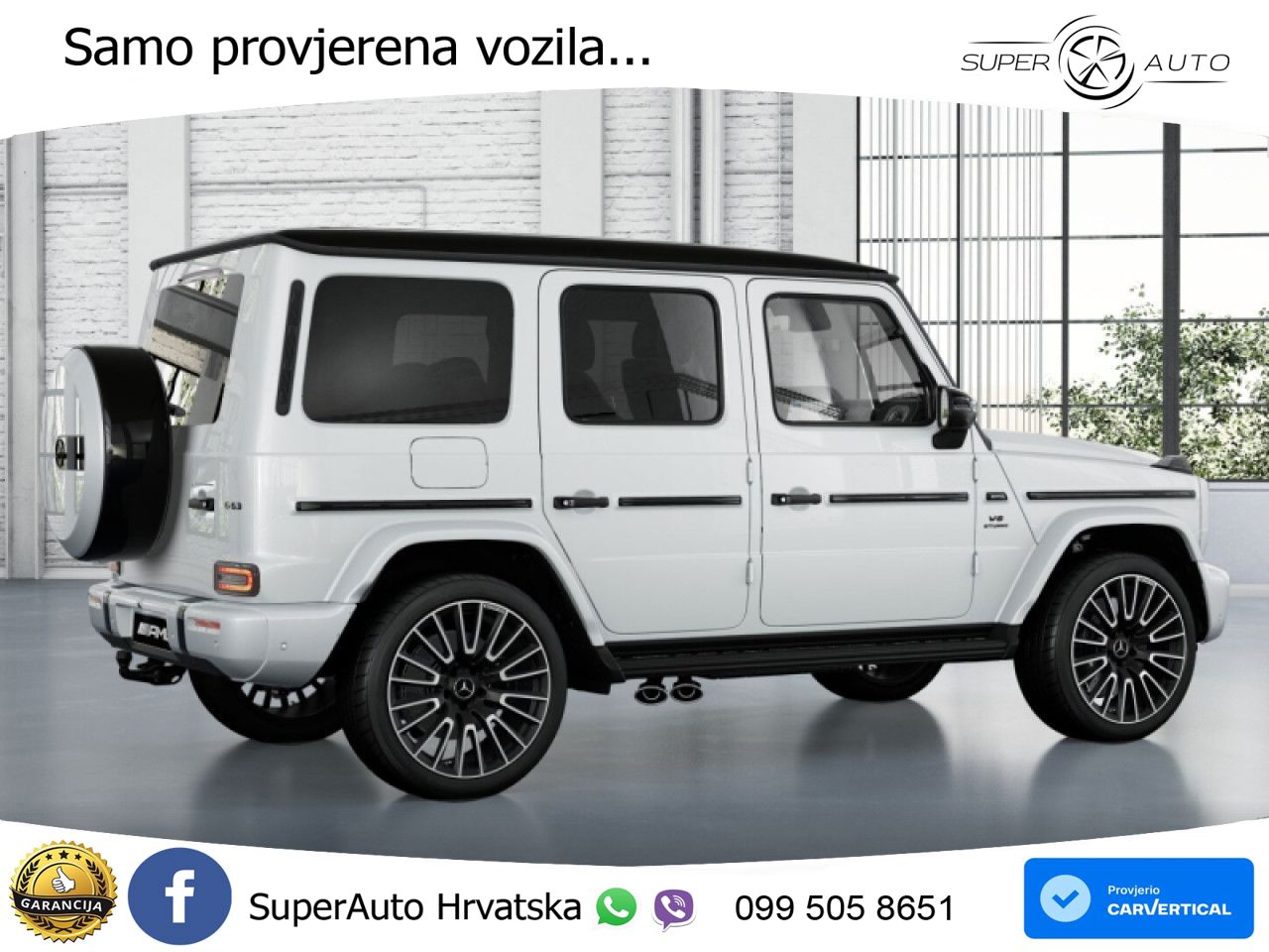 Mercedes AMG G 63 Long V8 (585 KS) 4MATIC 9G-TRONIC AMG SPEEDSHIFT TCT