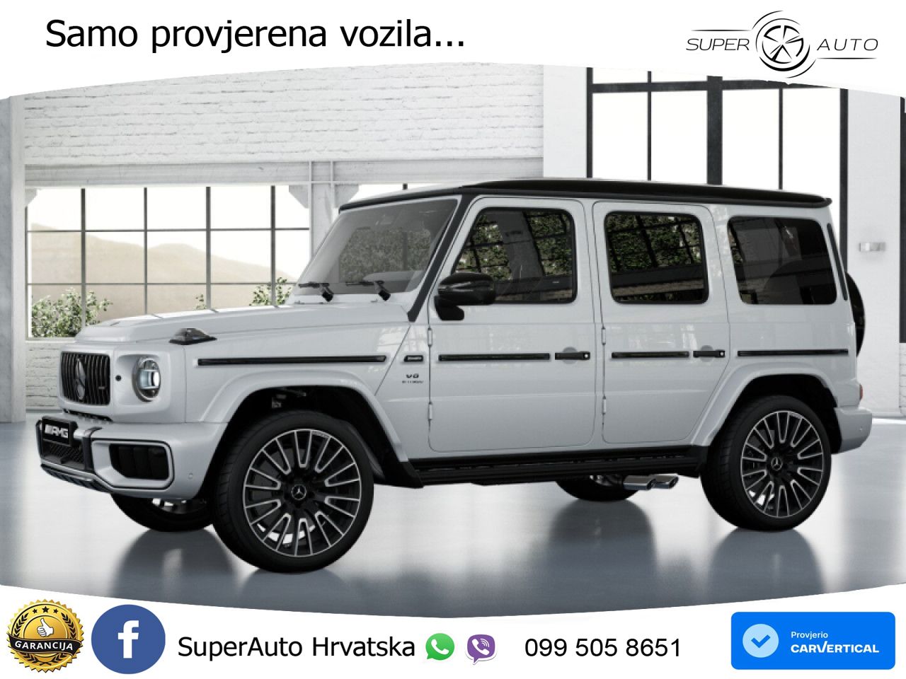 Mercedes AMG G 63 Long V8 (585 KS) 4MATIC 9G-TRONIC AMG SPEEDSHIFT TCT