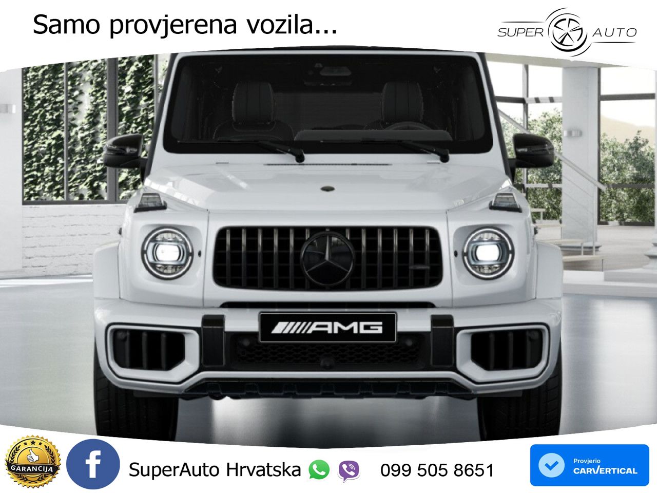Mercedes AMG G 63 Long V8 (585 KS) 4MATIC 9G-TRONIC AMG SPEEDSHIFT TCT
