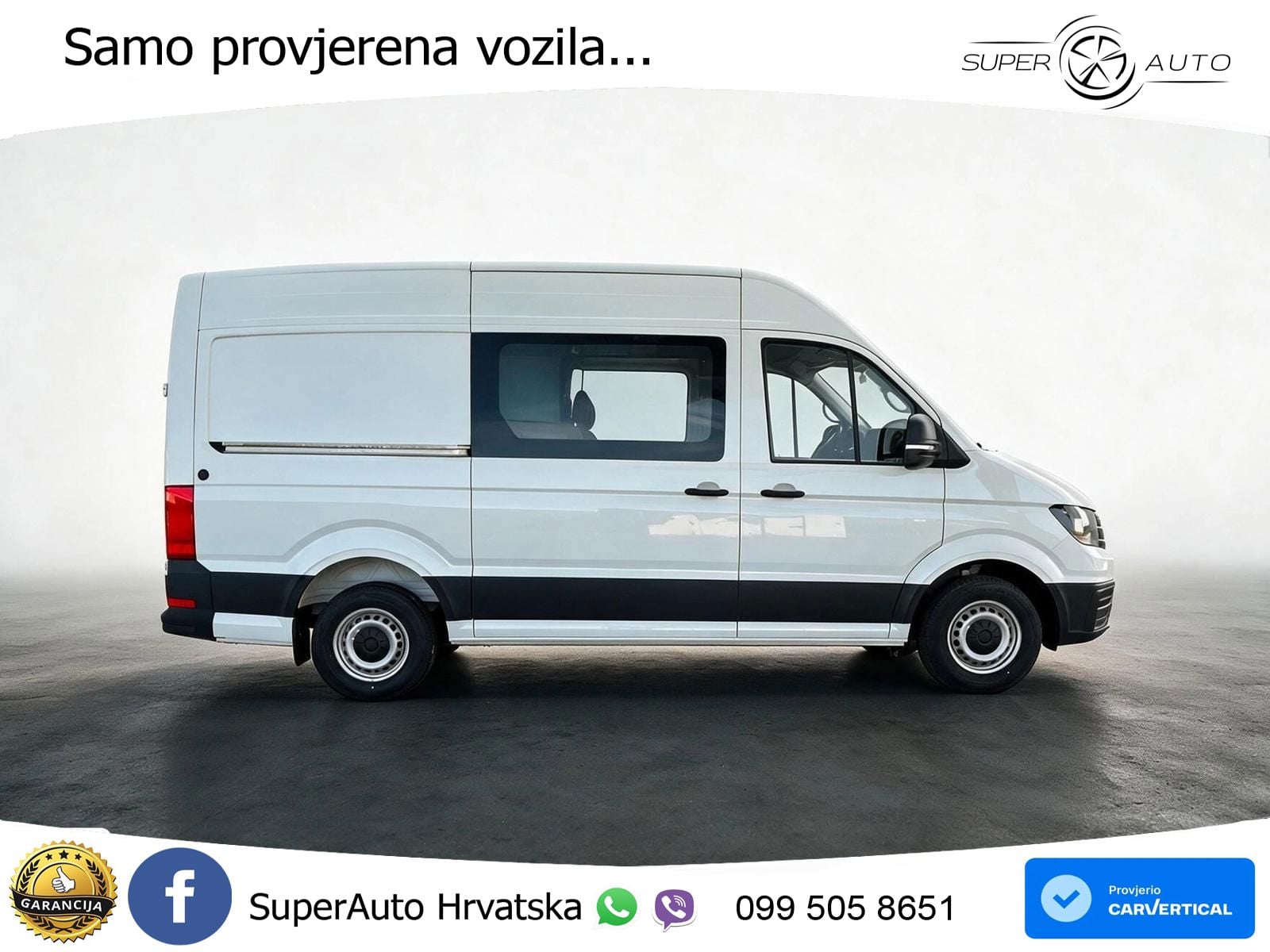 Volkswagen Crafter Plus 2,0TDI 35 L3H3 7 Sitzer MIXTO SHZ 140 KS