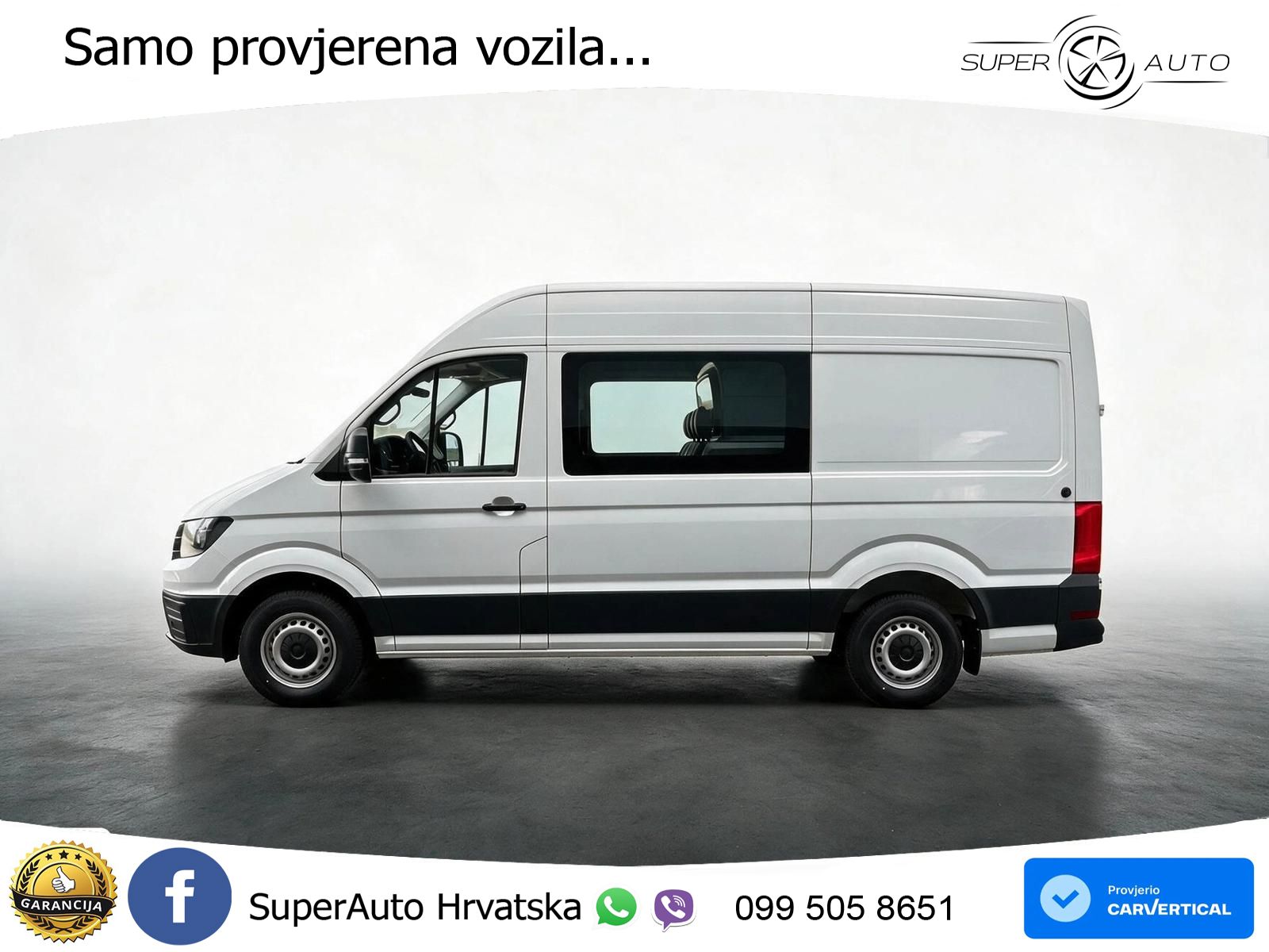 Volkswagen Crafter Plus 2,0TDI 35 L3H3 7 Sitzer MIXTO SHZ 140 KS