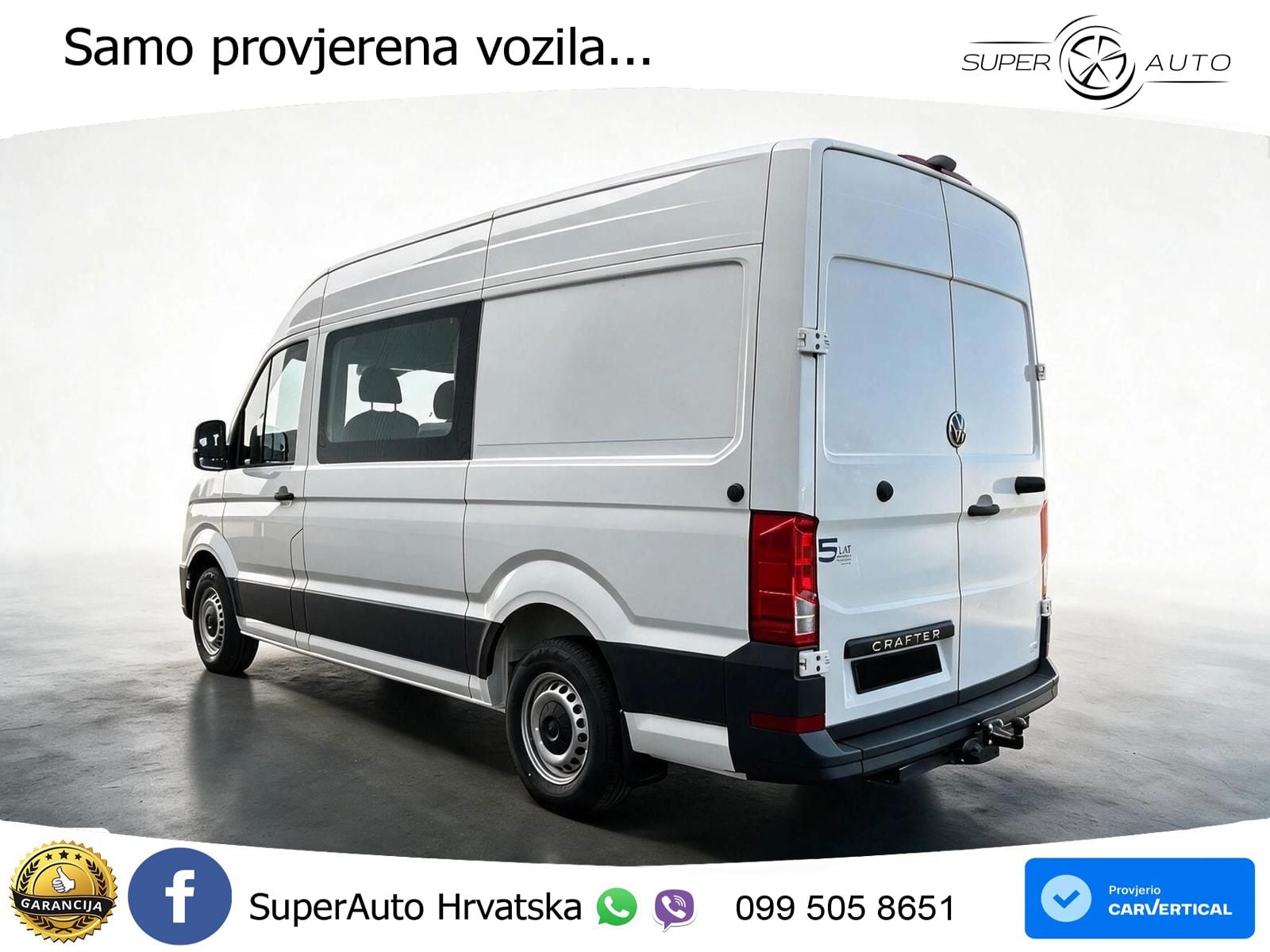 Volkswagen Crafter Plus 2,0TDI 35 L3H3 7 Sitzer MIXTO SHZ 140 KS