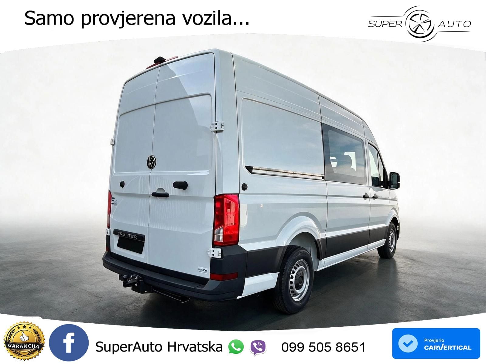 Volkswagen Crafter Plus 2,0TDI 35 L3H3 7 Sitzer MIXTO SHZ 140 KS