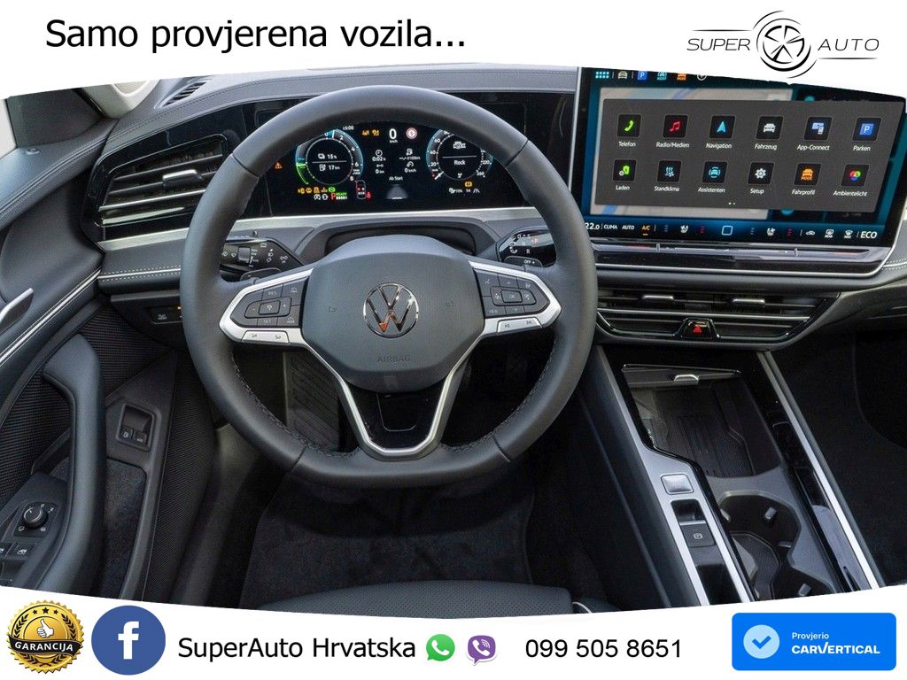 Volkswagen Passat Variant 1.5 TSI (204 KS) eHybrid DSG Elegance ACC+HEAD+GR SJED+360+PANO