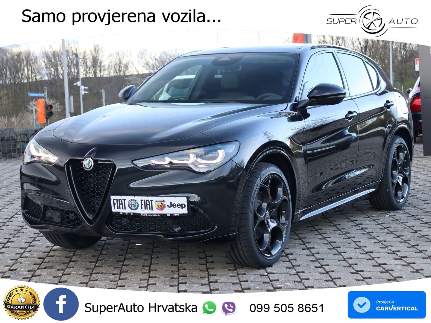 Alfa Romeo Stelvio 2.2 MultiJet II (210 KS) Q4 Automatic LED+GR SJED+ACC