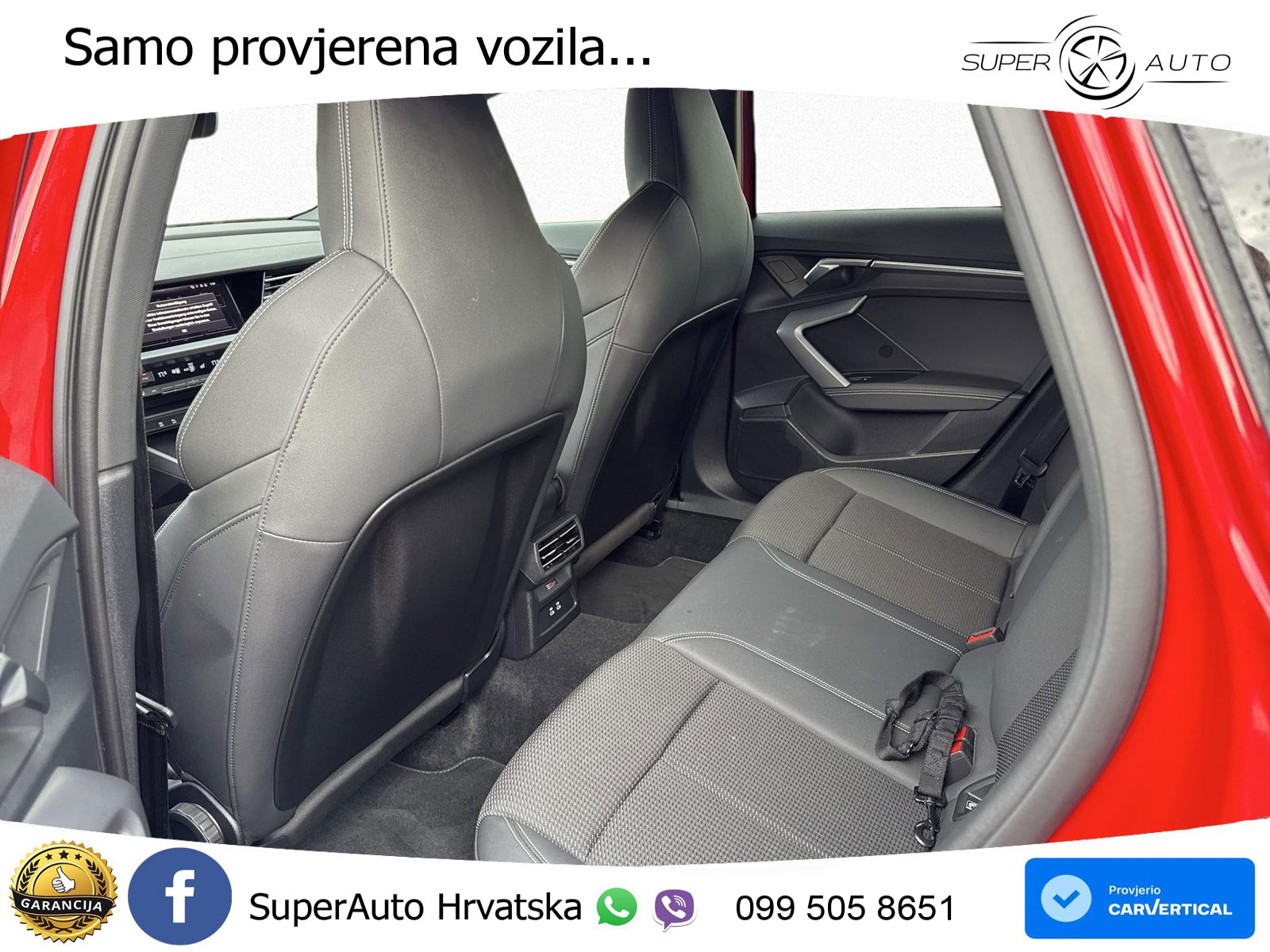 Audi A3 Limuzina 35 TFSI (150 KS) S tronic 2x S line LED+GR SJED+ACC