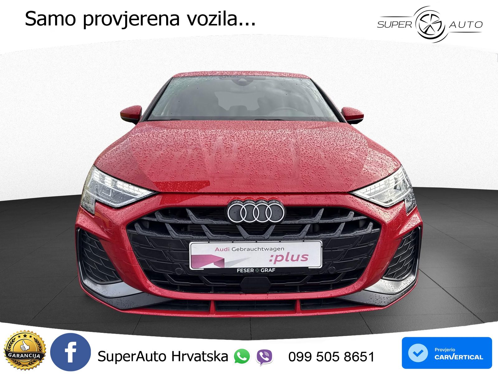 Audi A3 Limuzina 35 TFSI (150 KS) S tronic 2x S line LED+GR SJED+ACC