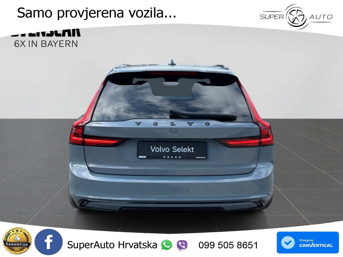 Volvo V90 2.0 B4 Diesel Geartronic LED+GR SJED+ACC