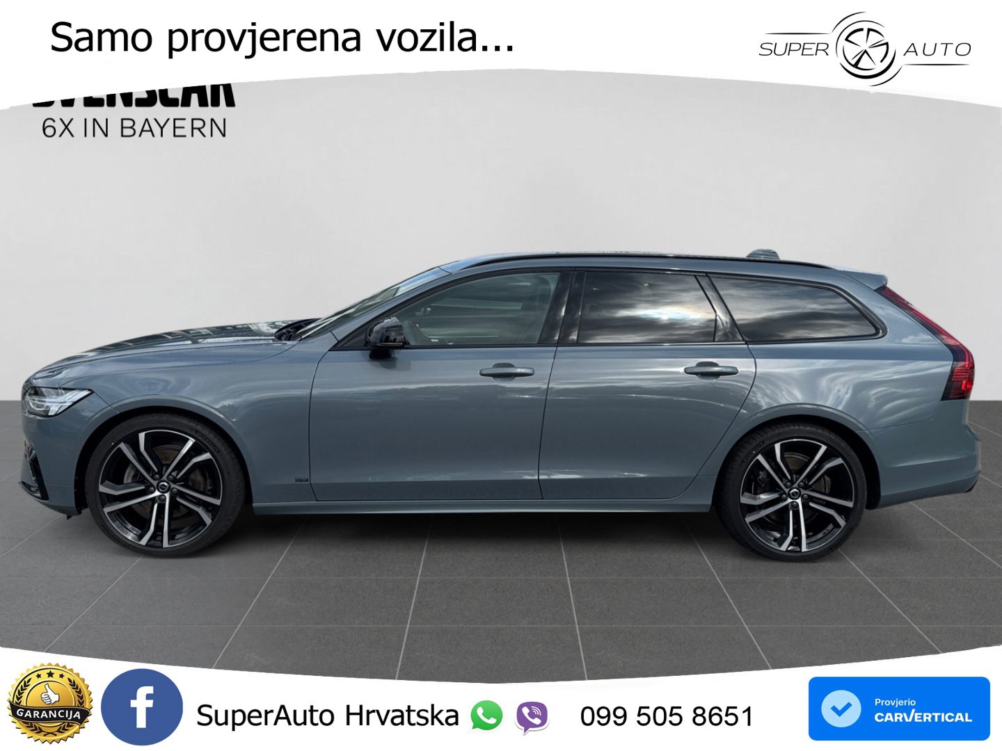 Volvo V90 2.0 B4 Diesel Geartronic LED+GR SJED+ACC