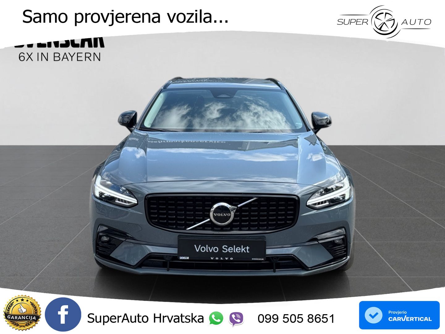 Volvo V90 2.0 B4 Diesel Geartronic LED+GR SJED+ACC
