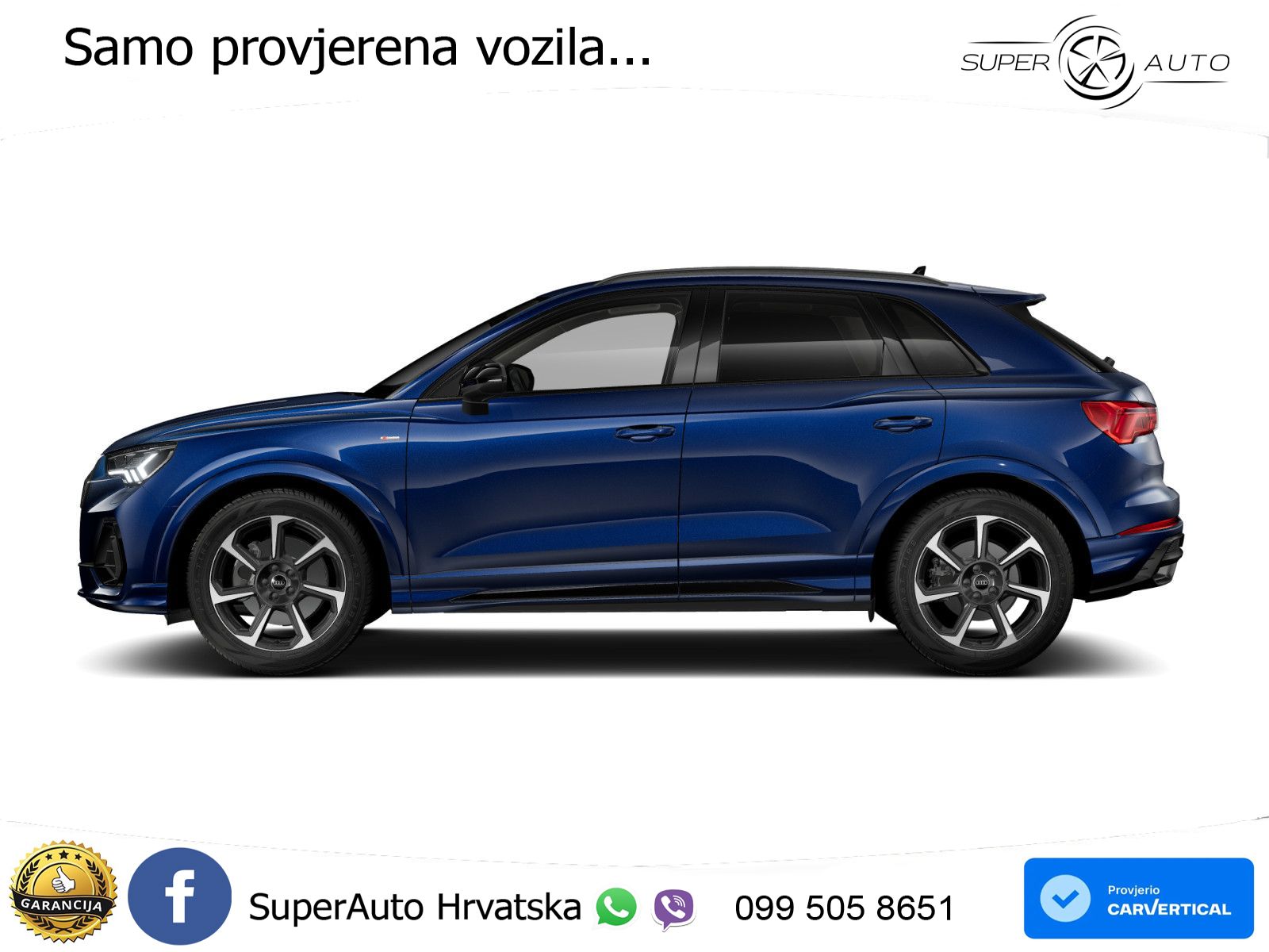 Audi Q3 45 TFSI (245 KS) quattro S tronic S line MATRIX+GR SJED+KAM