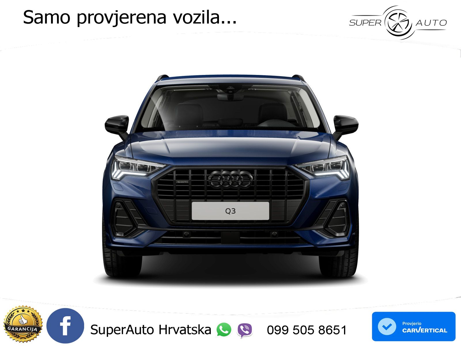 Audi Q3 45 TFSI (245 KS) quattro S tronic S line MATRIX+GR SJED+KAM