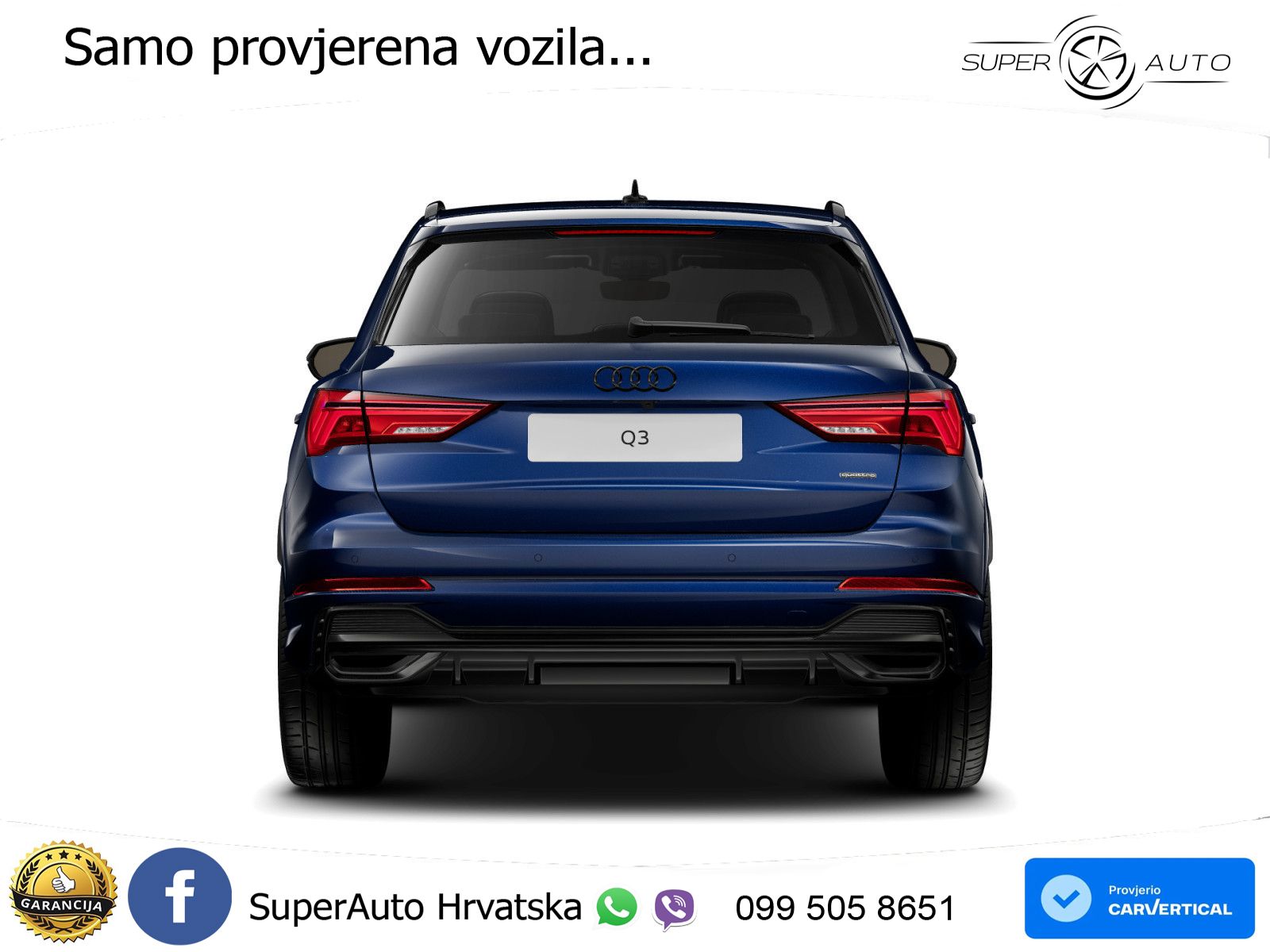 Audi Q3 45 TFSI (245 KS) quattro S tronic S line MATRIX+GR SJED+KAM