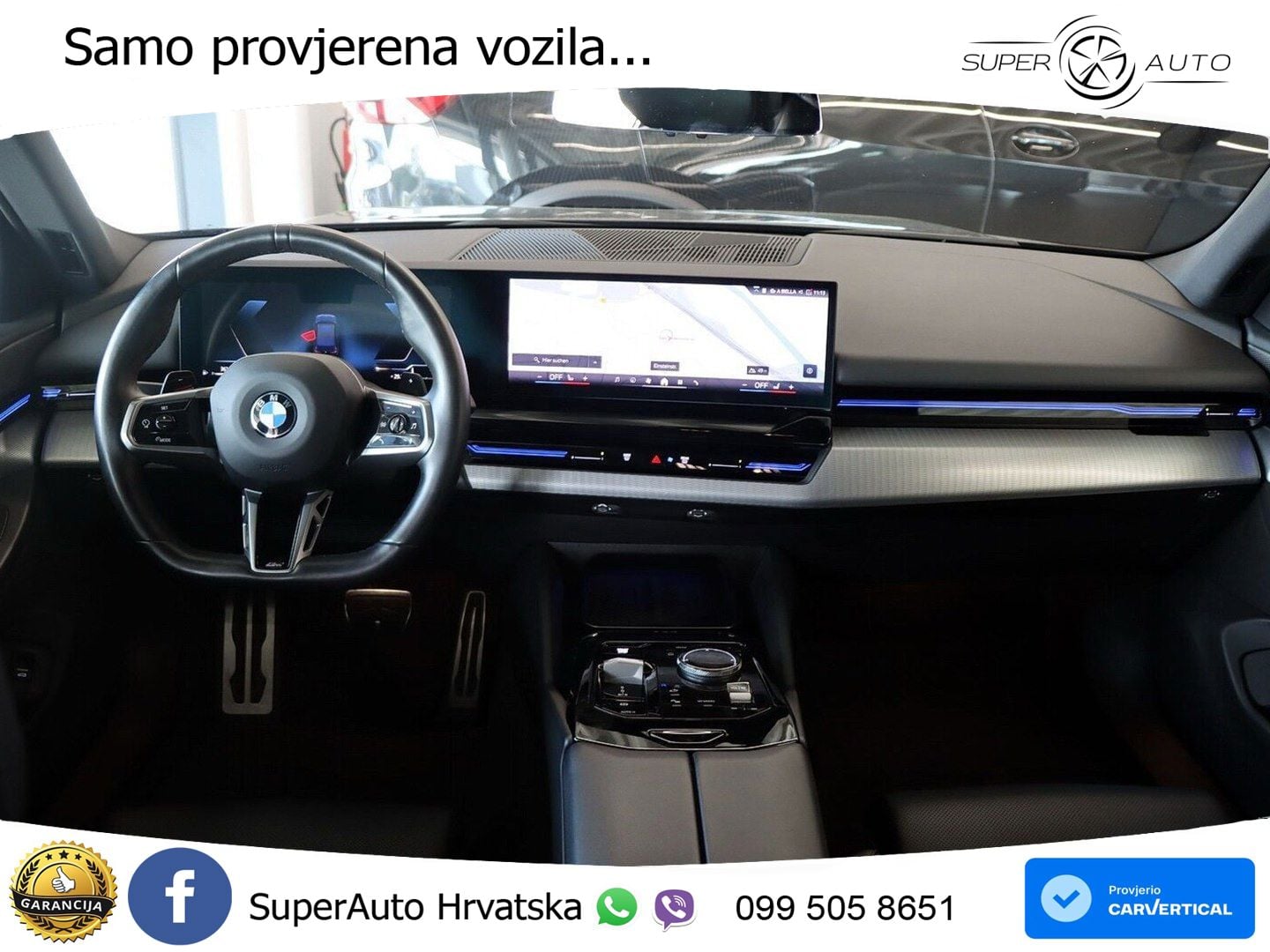 BMW 520d (197 KS) Steptronic M Sport LED+GR SJED+ACC