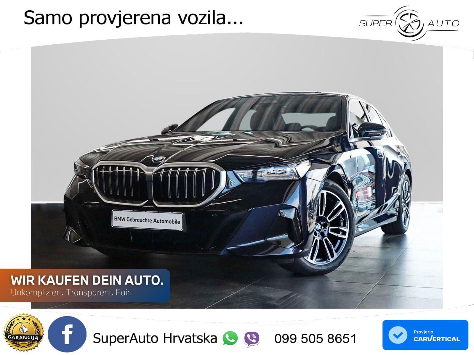 BMW 520d (197 KS) Steptronic M Sport LED+GR SJED+ACC