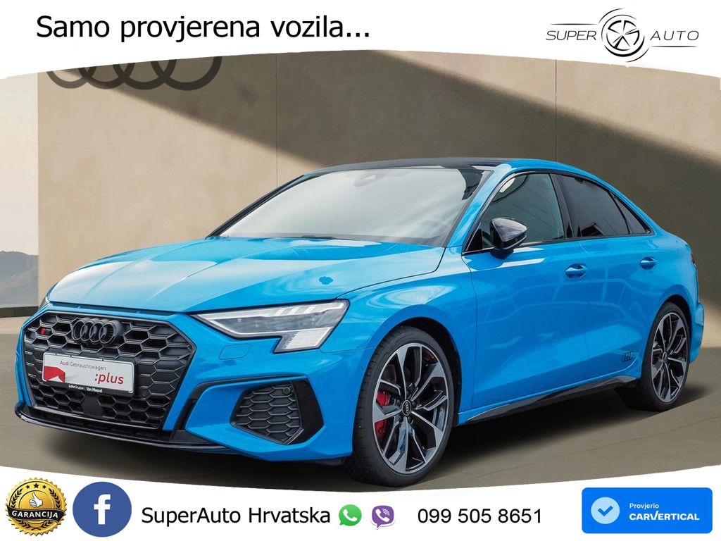 Audi S3 Limuzina 2.0 TFSI (310 KS) quattro S tronic MATRIX+GR SJED+KAM