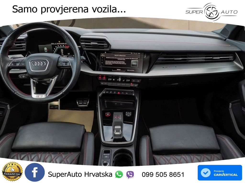 Audi S3 Limuzina 2.0 TFSI (310 KS) quattro S tronic MATRIX+GR SJED+KAM
