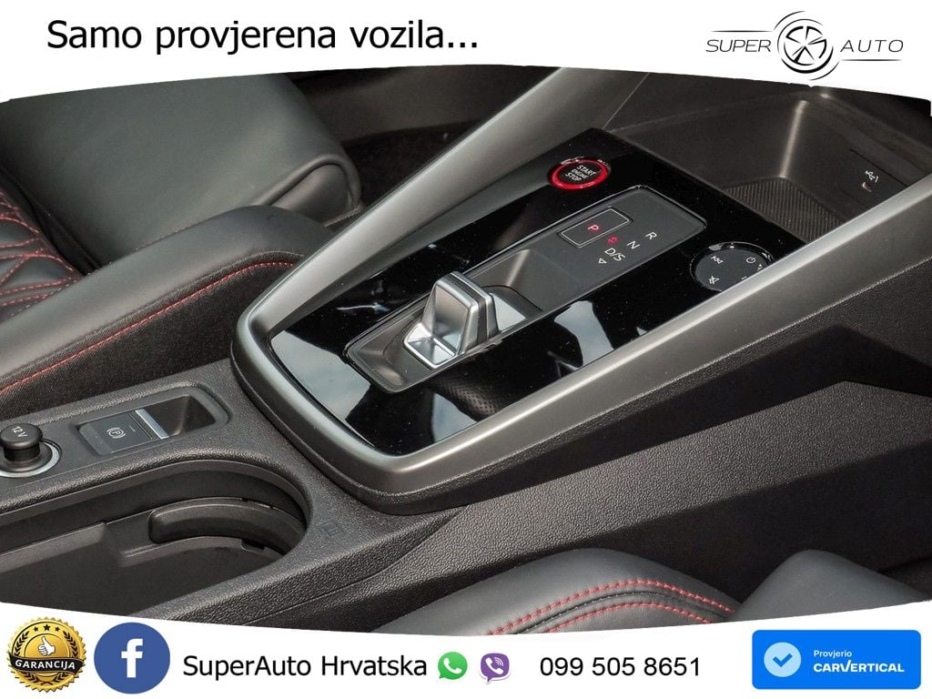 Audi S3 Limuzina 2.0 TFSI (310 KS) quattro S tronic MATRIX+GR SJED+KAM