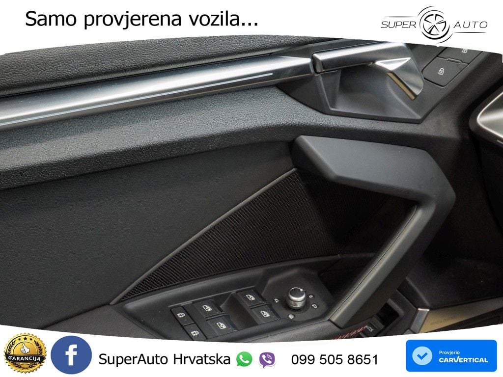 Audi S3 Limuzina 2.0 TFSI (310 KS) quattro S tronic MATRIX+GR SJED+KAM