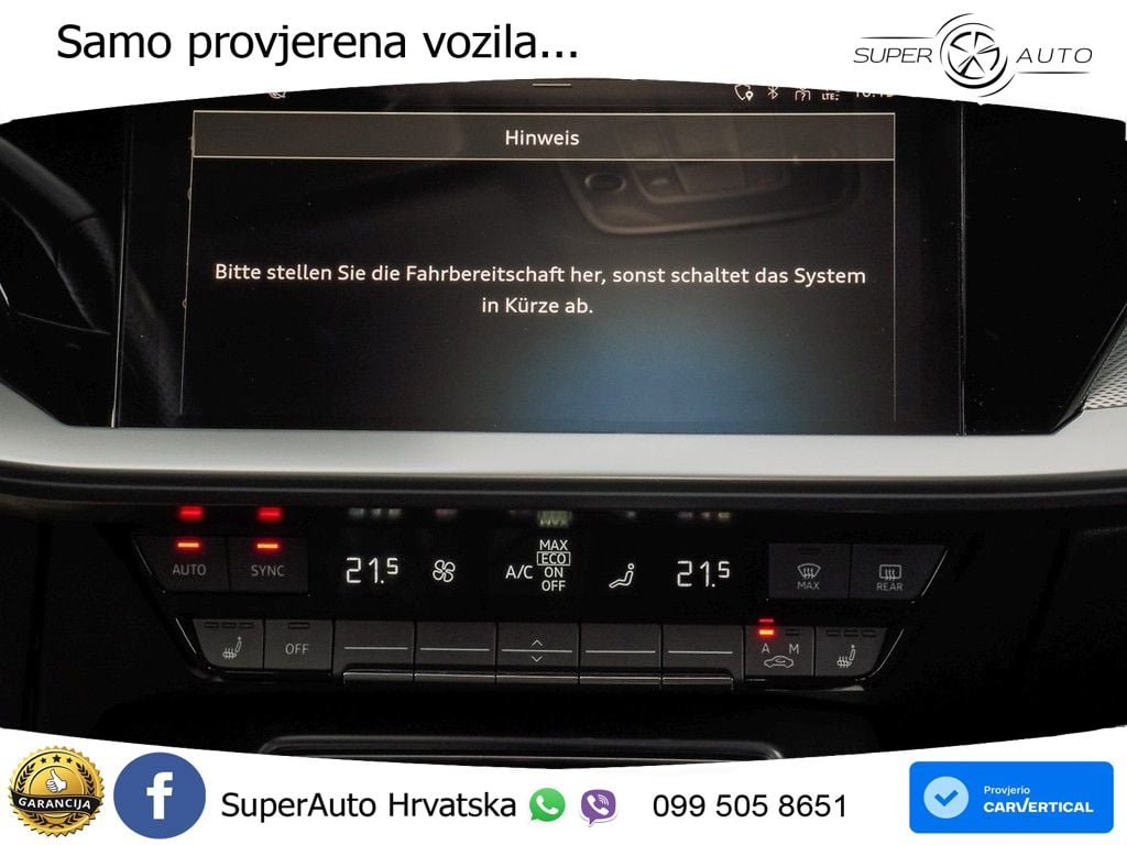Audi S3 Limuzina 2.0 TFSI (310 KS) quattro S tronic MATRIX+GR SJED+KAM