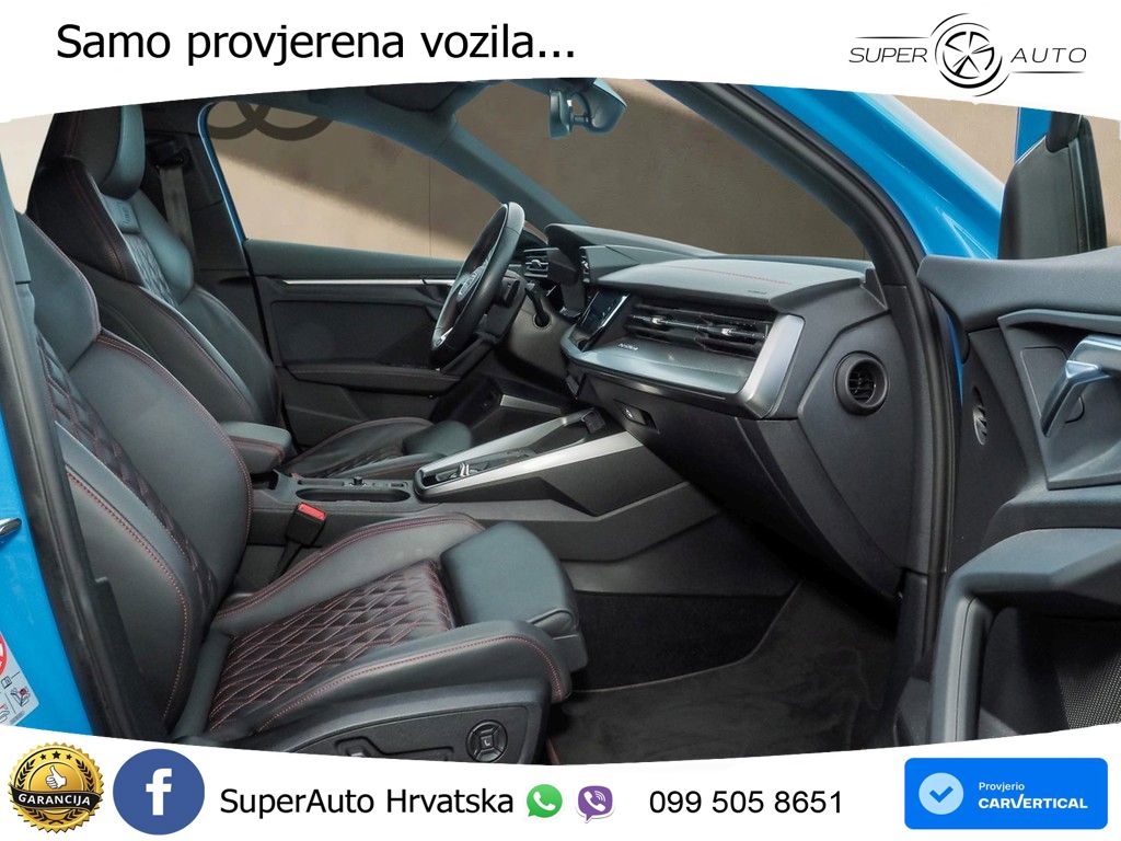 Audi S3 Limuzina 2.0 TFSI (310 KS) quattro S tronic MATRIX+GR SJED+KAM