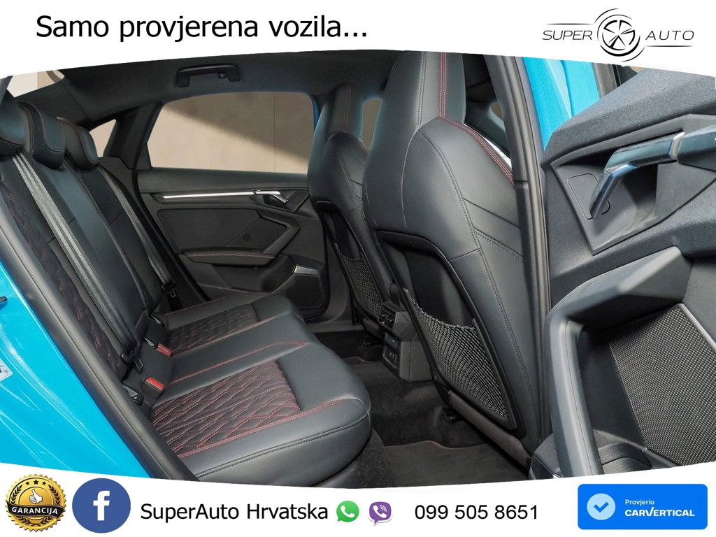 Audi S3 Limuzina 2.0 TFSI (310 KS) quattro S tronic MATRIX+GR SJED+KAM