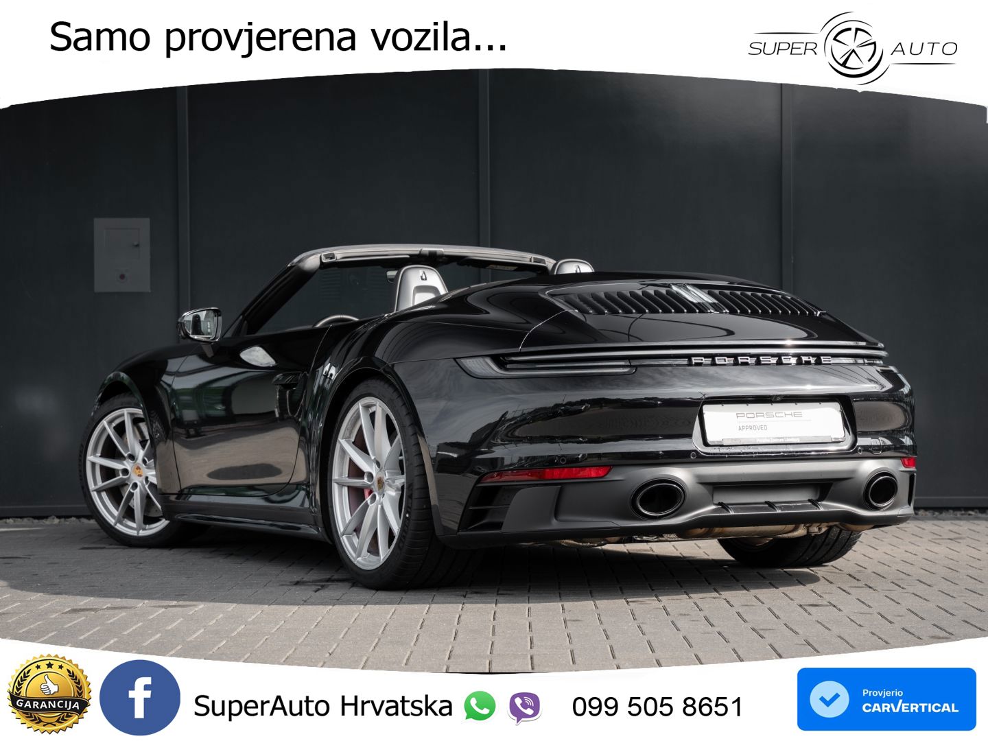 Porsche 911 Carrera GTS Cabriolet 3.0 (480 KS) PDK LED+GR SJED+ACC