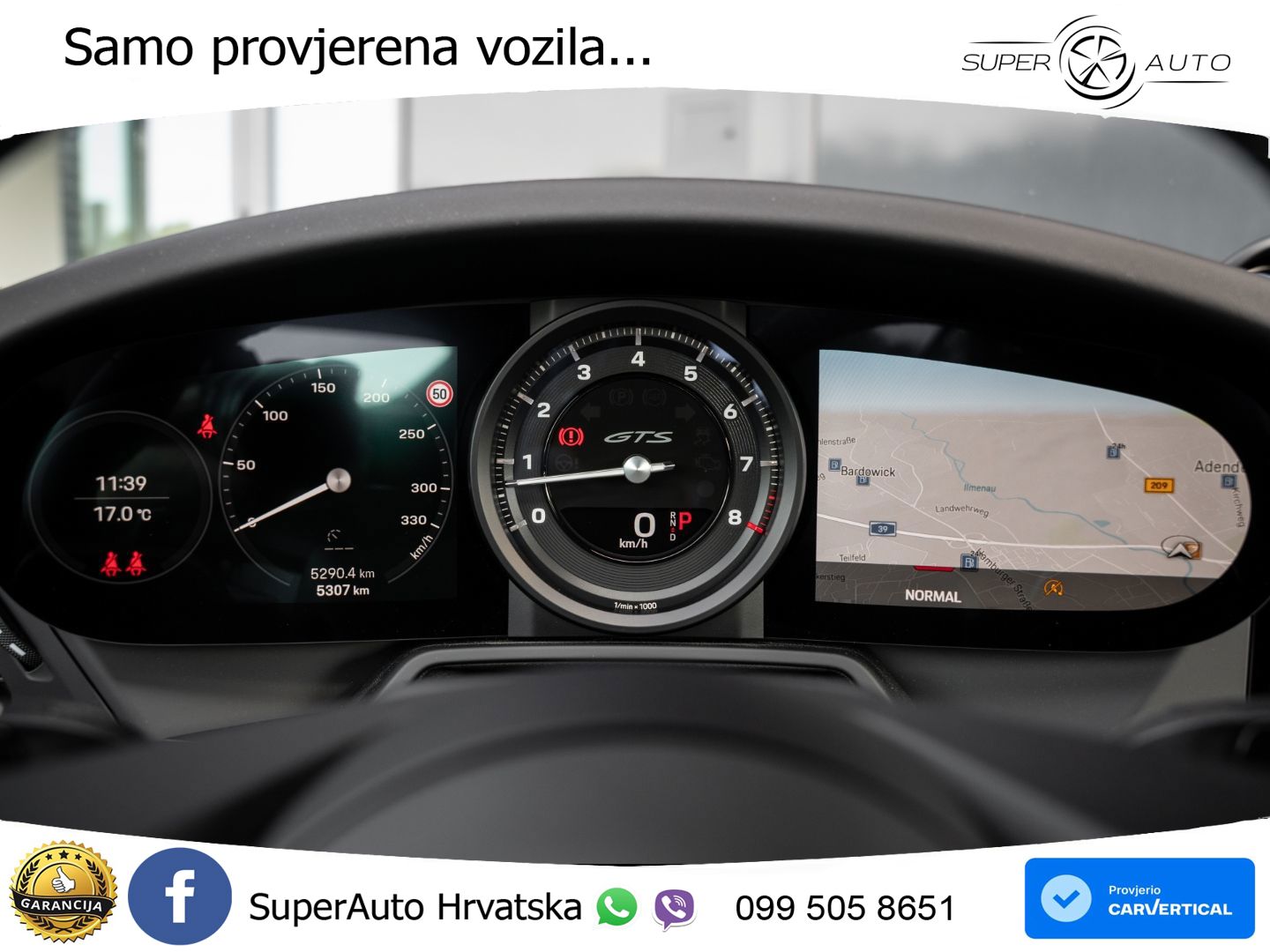 Porsche 911 Carrera GTS Cabriolet 3.0 (480 KS) PDK LED+GR SJED+ACC