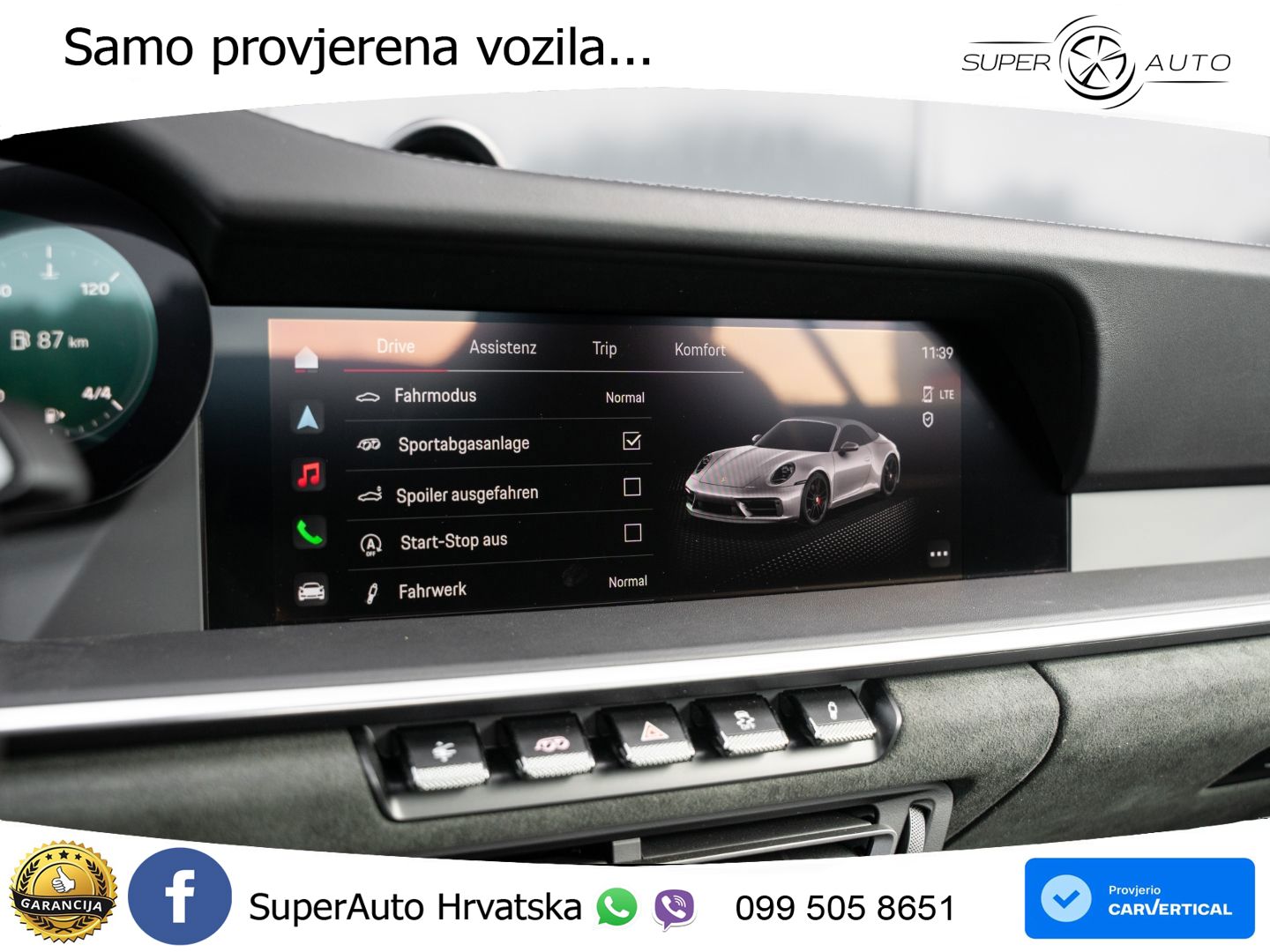 Porsche 911 Carrera GTS Cabriolet 3.0 (480 KS) PDK LED+GR SJED+ACC