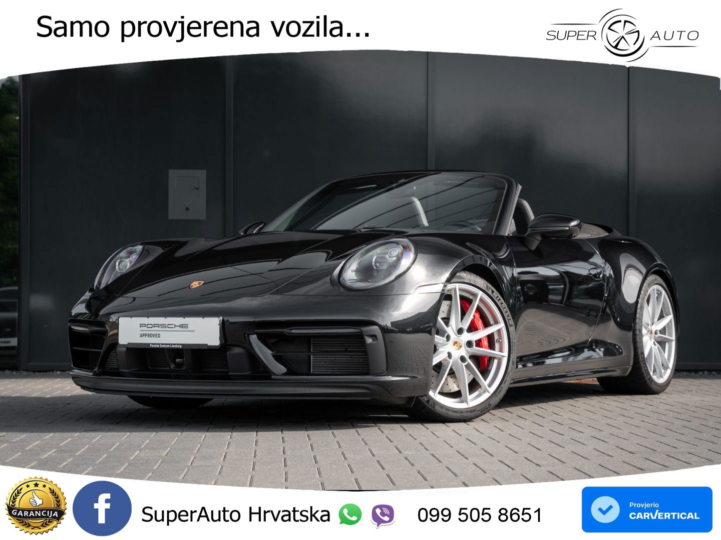 Porsche 911 Carrera GTS Cabriolet 3.0 (480 KS) PDK LED+GR SJED+ACC