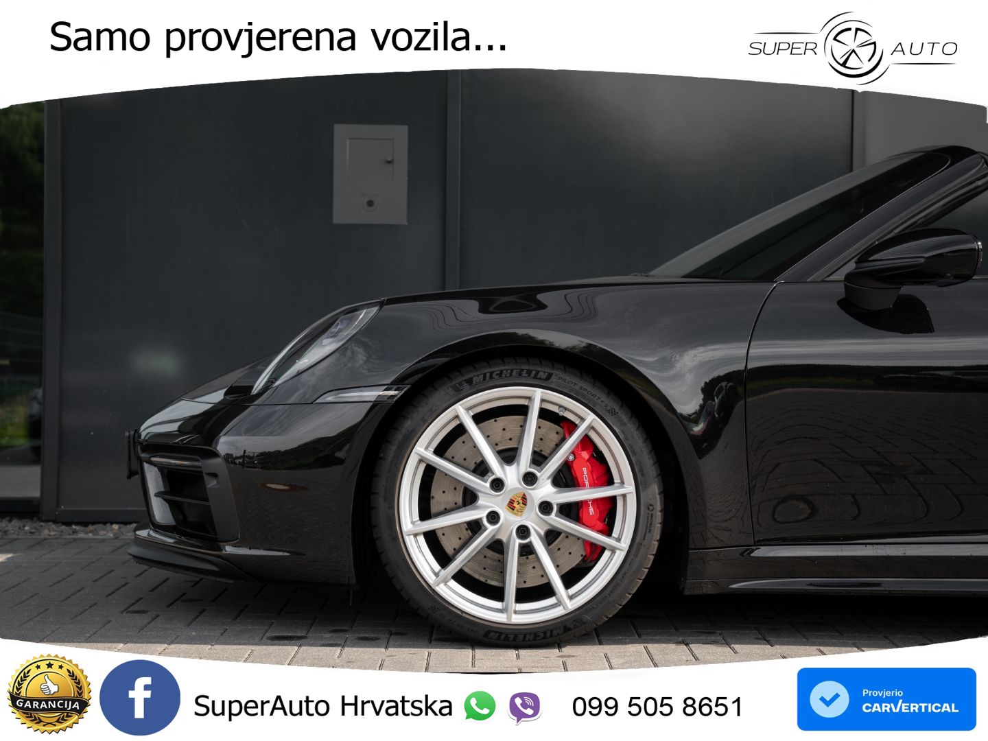 Porsche 911 Carrera GTS Cabriolet 3.0 (480 KS) PDK LED+GR SJED+ACC