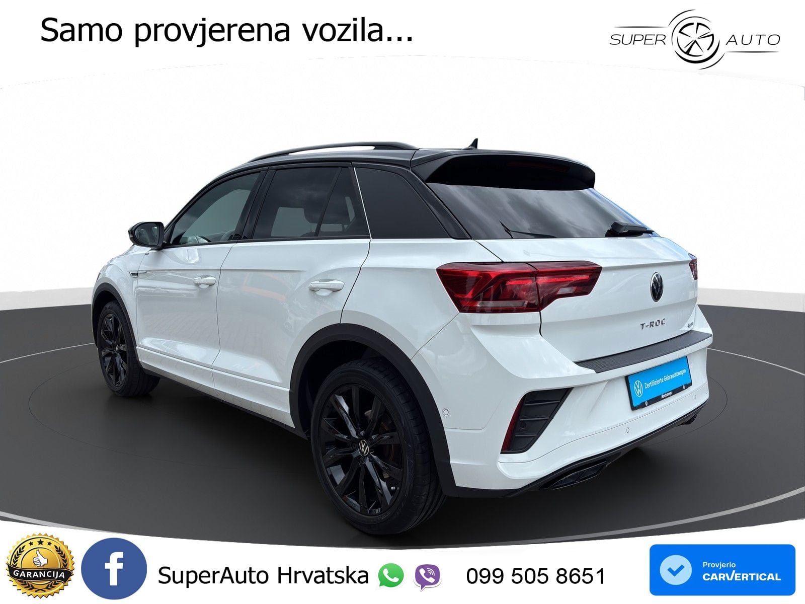 Volkswagen T-Roc I 2.0 TSI (190 KS) 4M DSG LED+GR SJED+ACC